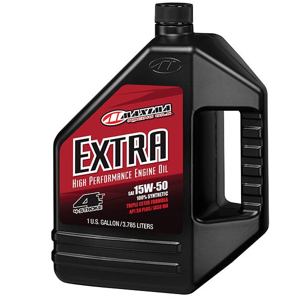 Maxima Racing Oils Extra Synthetic 4-Stroke Engine Oil Ea Of 4 (329128-1) | GarageAndFab.com