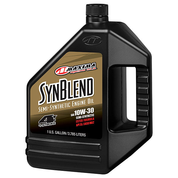 Maxima Racing Oils Synthetic Blend Ester 4-Stroke Engine Oil Ea Of 4 (30-329128B-1) | GarageAndFab.com