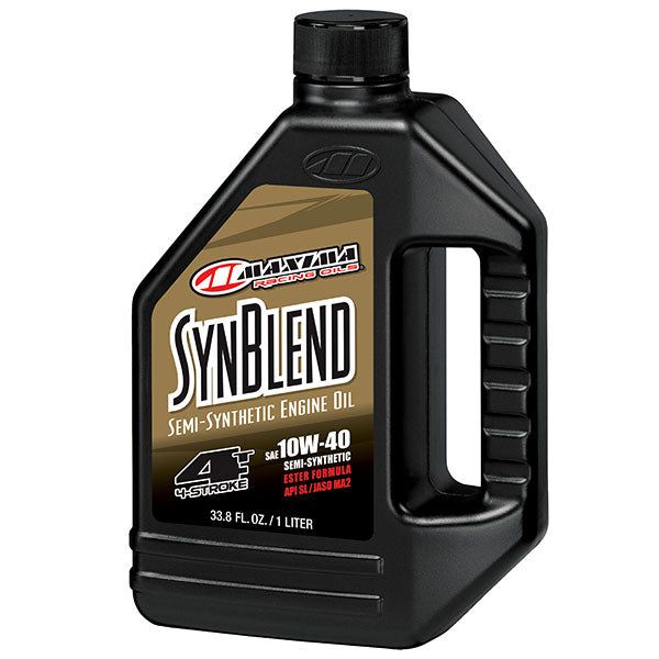 Maxima Racing Oils Synthetic Blend Ester 4-Stroke Engine Oil Ea Of 12 (34901B-1) | GarageAndFab.com