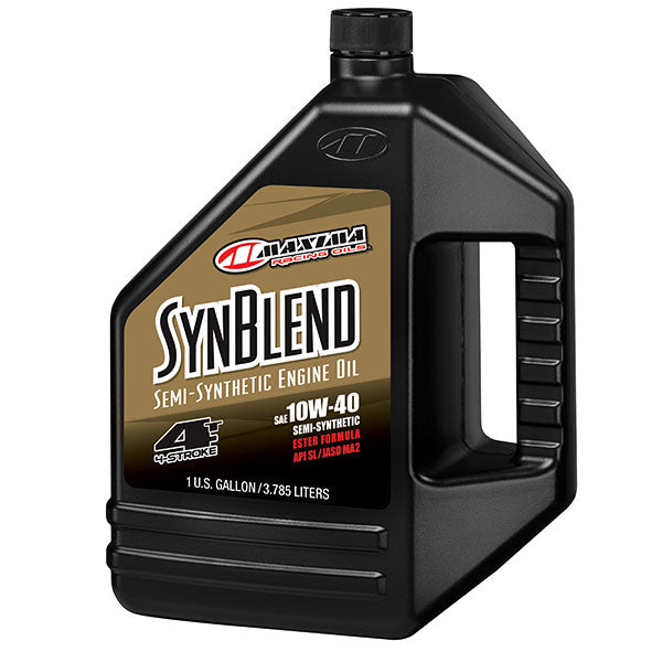 Maxima Racing Oils Synthetic Blend Ester 4-Stroke Engine Oil Ea Of 4 (349128B-1) | GarageAndFab.com