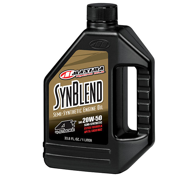 Maxima Racing Oils Synthetic Blend Ester 4-Stroke Engine Oil Ea Of 12 (35901B-1) | GarageAndFab.com