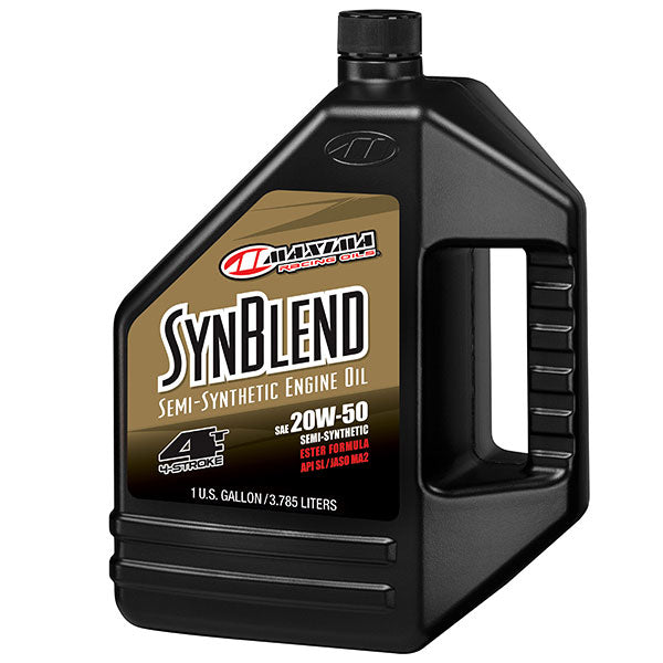 Maxima Racing Oils Synthetic Blend Ester 4-Stroke Engine Oil Ea Of 4 (359128B-1) | GarageAndFab.com