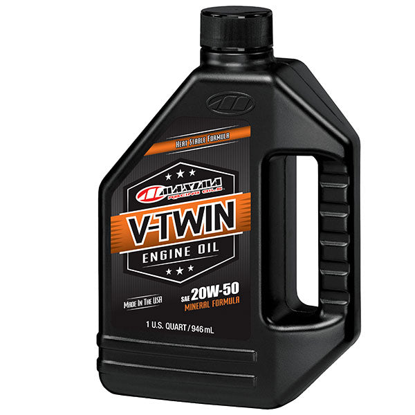 V-Twin Mineral 20W50 32 Oz Ea Of 12 (30-06901-1) | GarageAndFab.com