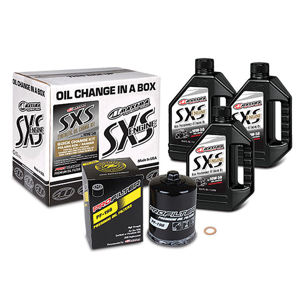 Maxima Racing Oils Maxima Sxs Quick Oil Change Kit (90-219013-Txp) | GarageAndFab.com