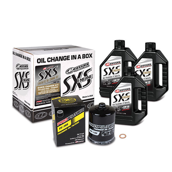 Maxima Racing Oils Maxima Sxs Quick Oil Change Kit (90-189013-Txp) | GarageAndFab.com