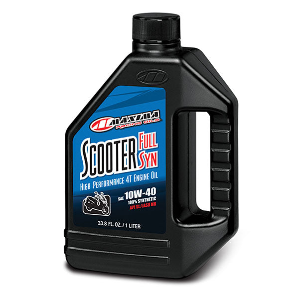 Maxima Racing Oils Scooter Full Synthetic 10W40 12Pk (30-50901) | GarageAndFab.com