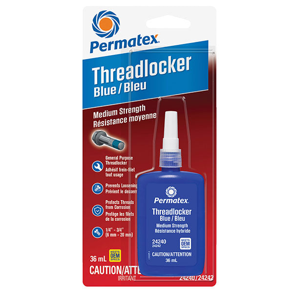 Permatex Threadlocker Medium Strength | GarageAndFab.com