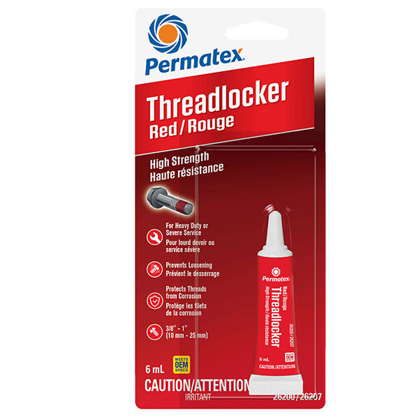 Permatex Permanent Threadlocker | GarageAndFab.com