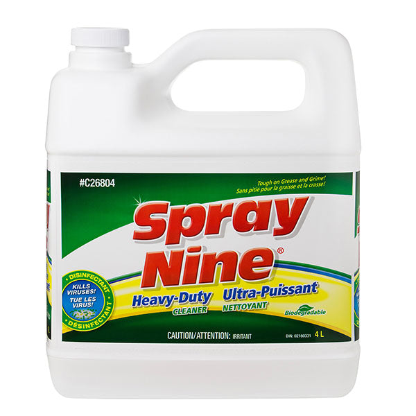 Spray Nine Multi-Purpose Cleaner Degreaser Disinfectant (C26804) | GarageAndFab.com