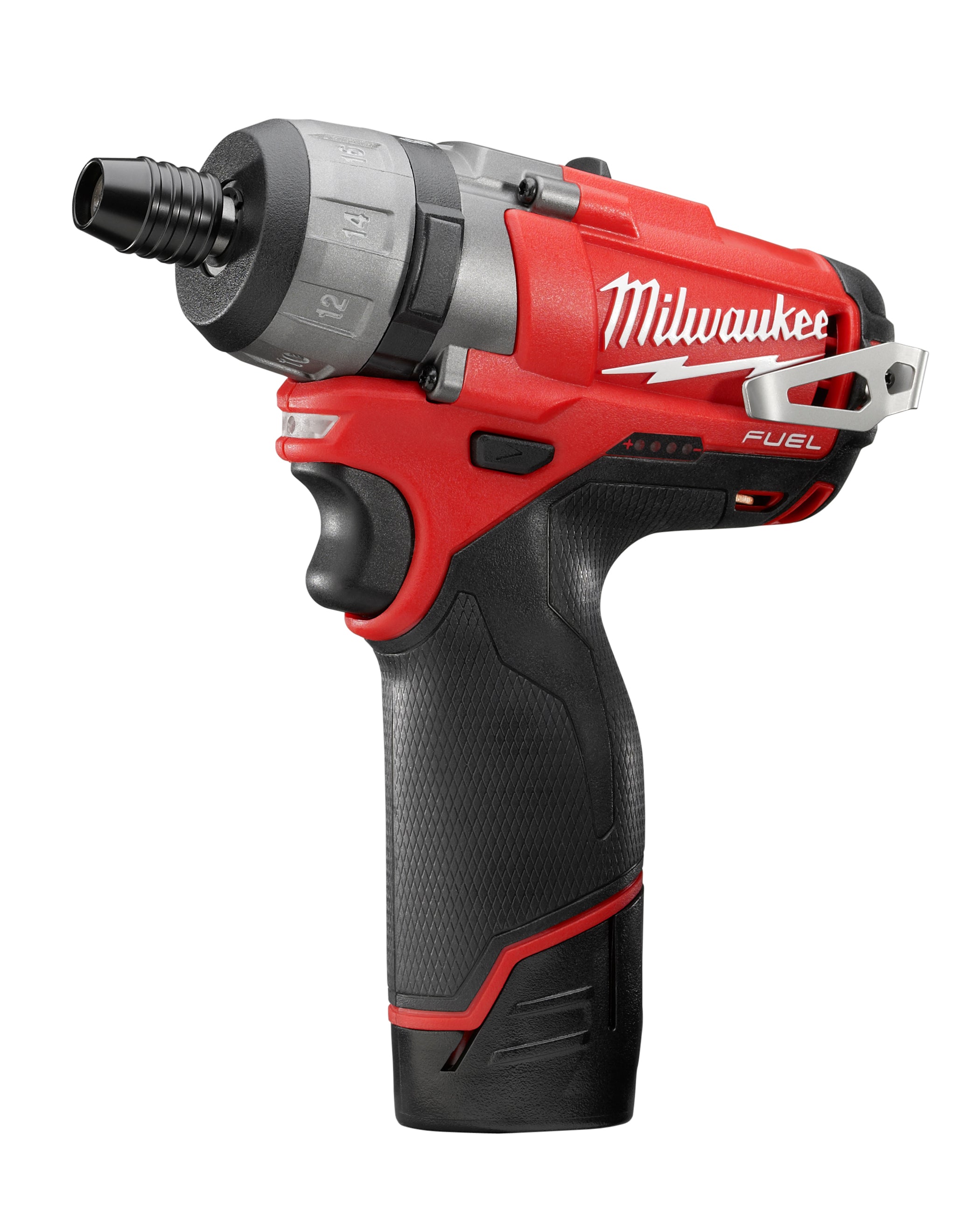 Milwaukee Electric M12 Fuel 2Spd Screwdriver Kit - 2402-22 - MLW-2402-22 | GarageAndFab.com