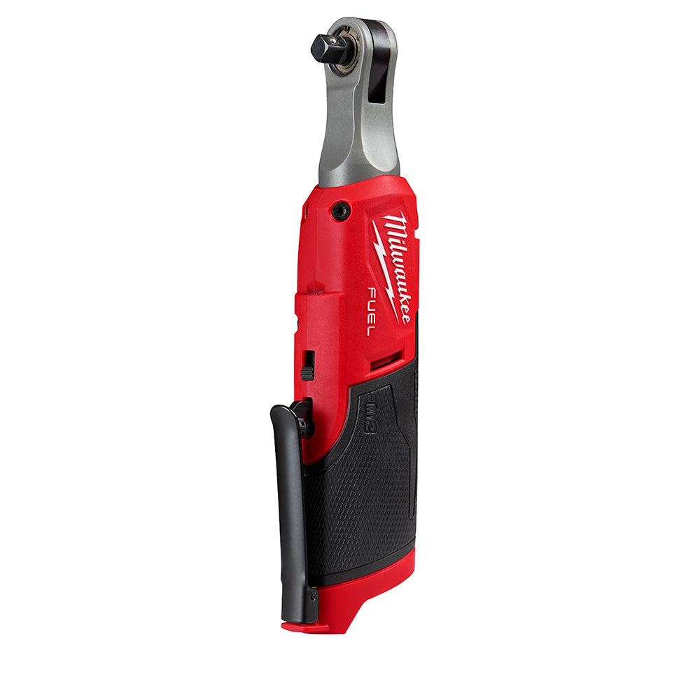 Milwaukee Electric M12 Fuel 3/8" High Speed Ratchet, 450 Rpm, Bare Tool - MLW-2567-20 | GarageAndFab.com