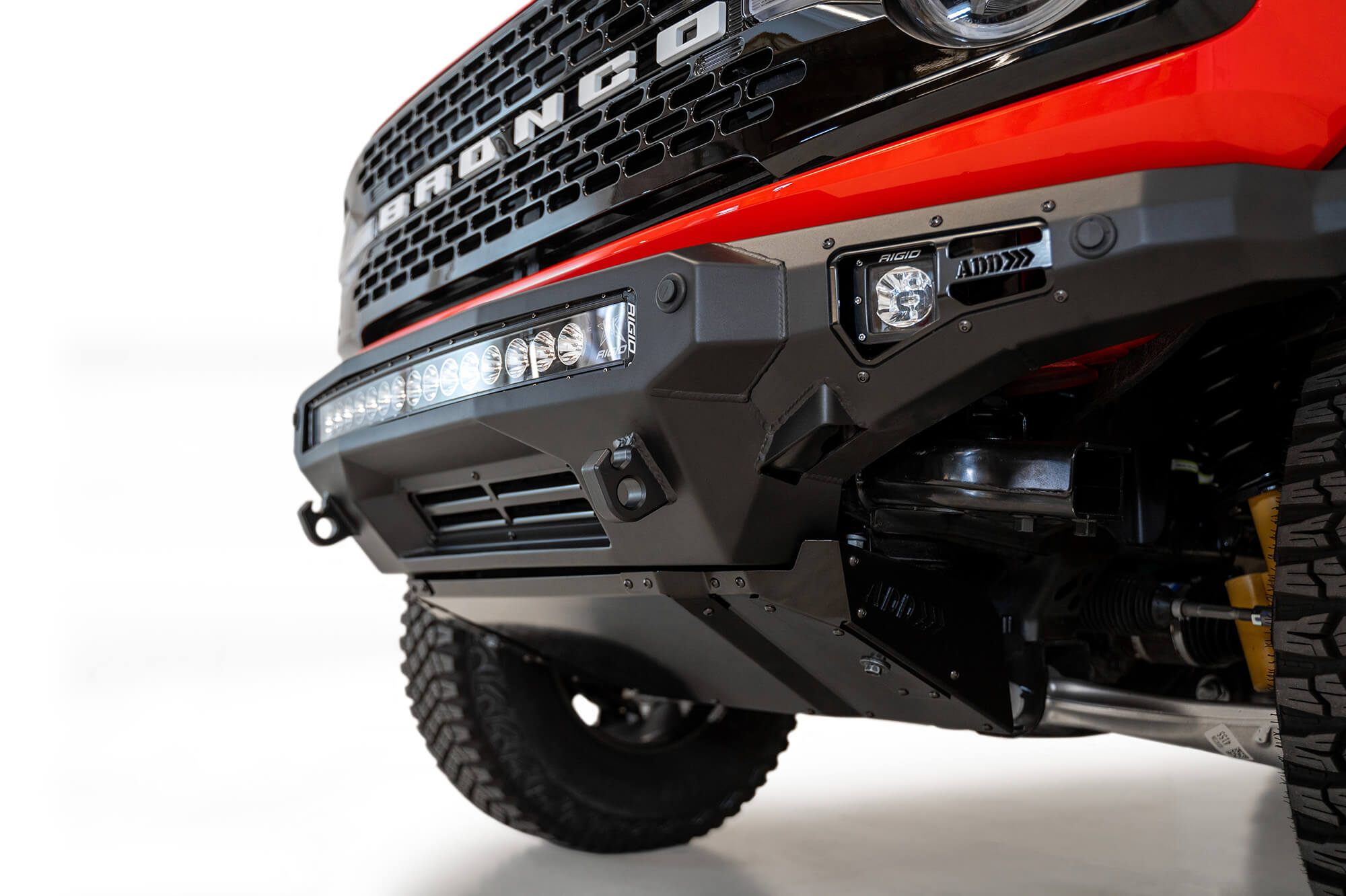 ADD Offroad 2021-2022 Ford Bronco Stealth Fighter Skid Plate Ac23007Na03 | GarageAndFab.com