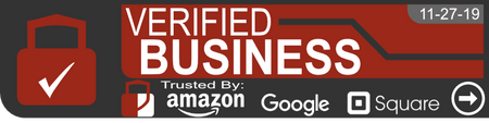 Amazon Trust, Google Trust Square Trust Badge - Verified Business | GarageAndFab.com | Munro Industries