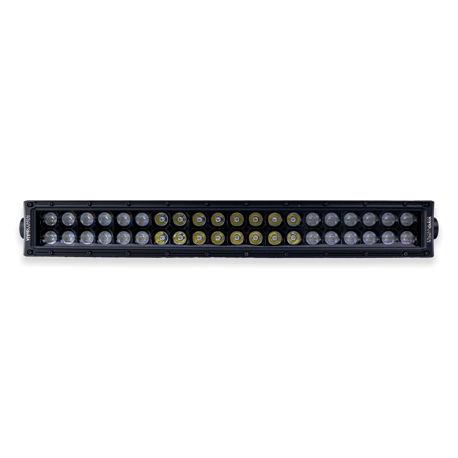 Vivid DRS-120-H Midnight Series 20 Inch Dual Row Projector Light Bar Combo Beam | GarageAndFab.com
