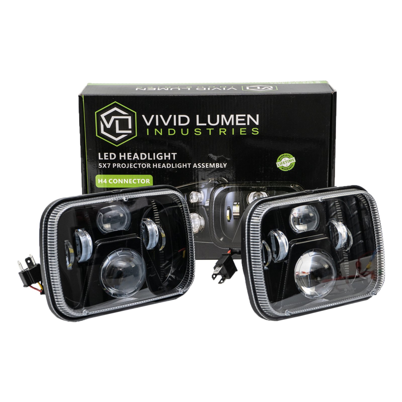 Vivid ERA57 ERA Series 5X7 Led Headlights Pair | GarageAndFab.com