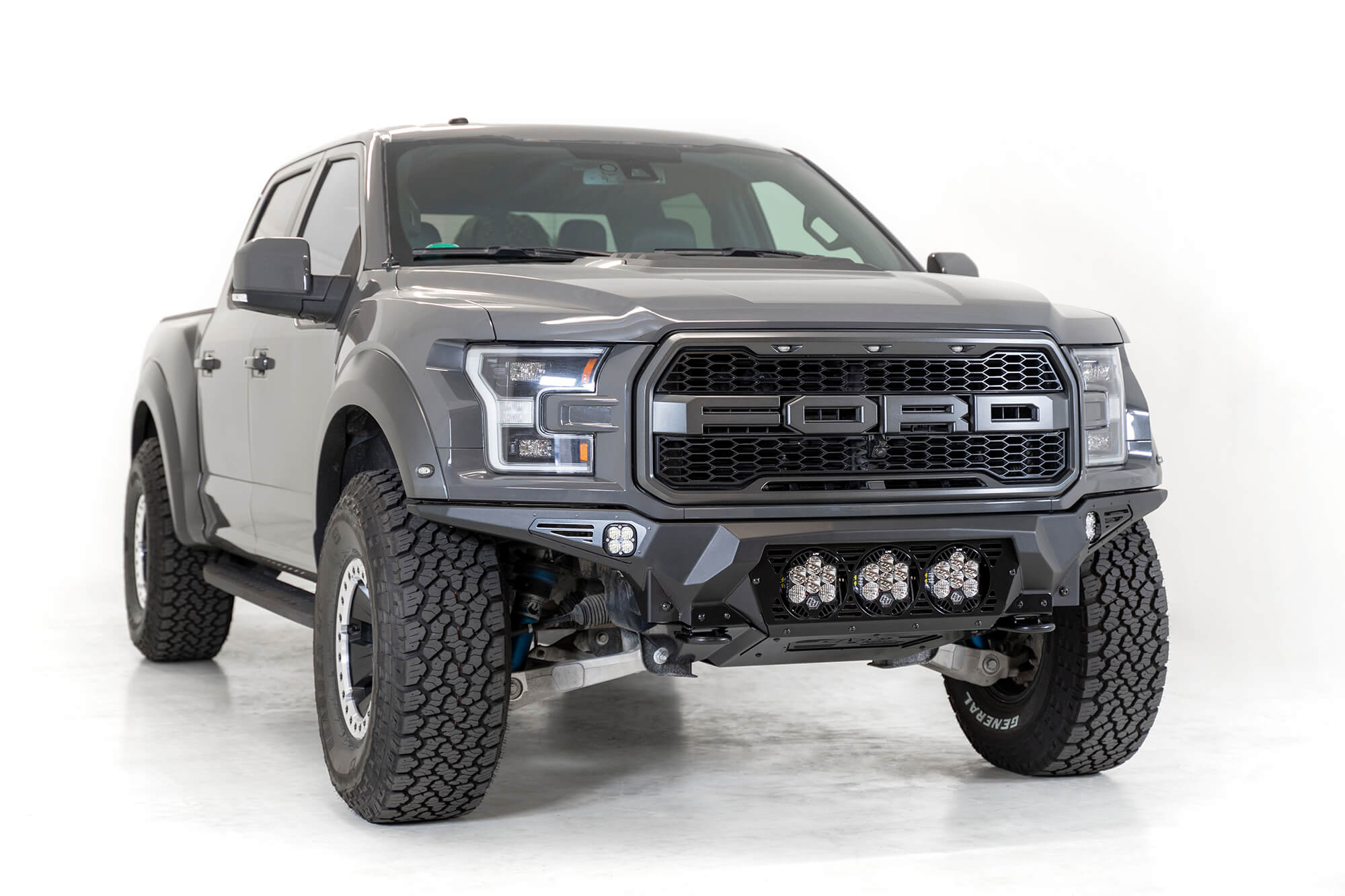 ADD Offroad 2017-2020 Ford Raptor Bomber Front Bumper (Baja Designs) F110014100103 | GarageAndFab.com