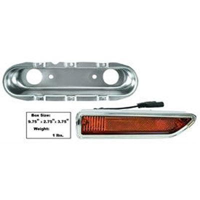 Goodmark Industries SIDE MARKERS (FRONT) - GMK2120140701L | GarageAndFab.com