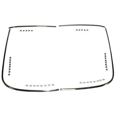 Goodmark Industries WINDSHIELD REVEAL MOLDING (REAR) - GMK302071565S | GarageAndFab.com