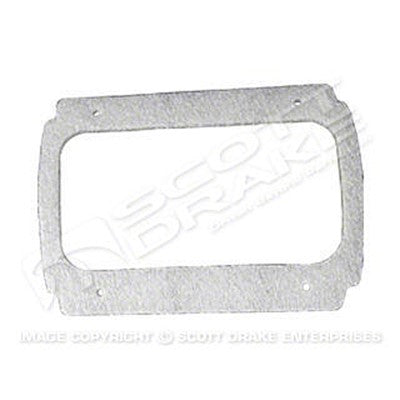 Goodmark Industries TAIL LAMP BEZEL TO BODY GASKET - GMK302084364P | GarageAndFab.com