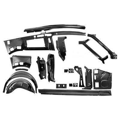 Goodmark Industries BODY SIDE ASSEMBLY (STRUCTURAL) - GMK3021503673KR | GarageAndFab.com