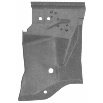 Goodmark Industries FENDER APRON (REAR) - GMK302335671L | GarageAndFab.com