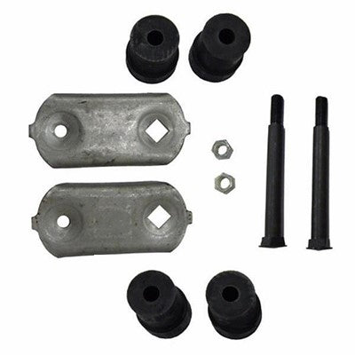 Goodmark Industries LEAF SPRING SHACKLE KIT - GMK402099867K | GarageAndFab.com