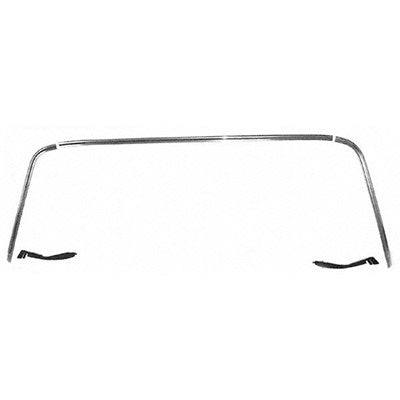 Goodmark Industries WINDSHIELD MOLDING/FRONT - GMK402152570S | GarageAndFab.com