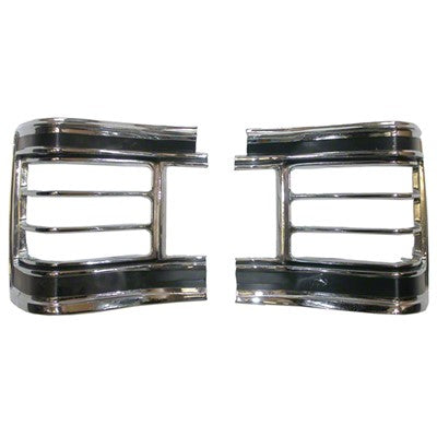 Goodmark Industries TAIL LAMP BEZELS - GMK4031840672P | GarageAndFab.com