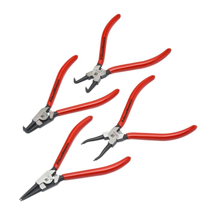 GearWrench 4Pc Plier 7" Int/Extension  Snp Rng Set - GWR-82150 | GarageAndFab.com