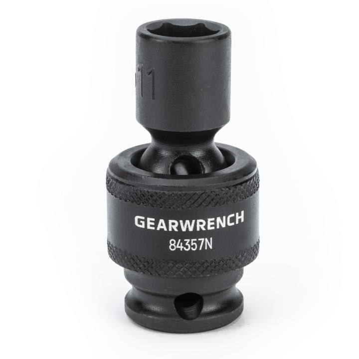 GearWrench 3/8" DR 6PT Universal Socket 11MM - GWR-84357N | GarageAndFab.com