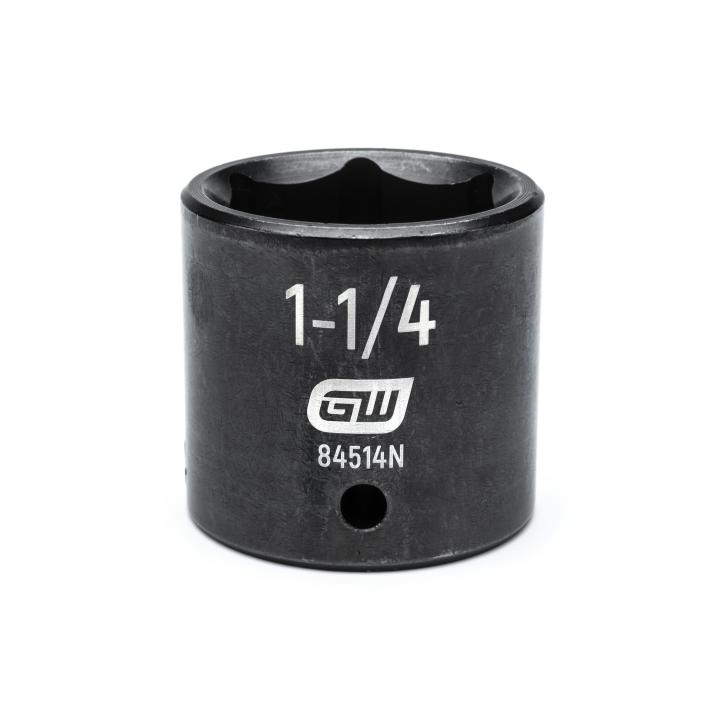 GearWrench 1/2"Drive 1-1/4" Standard Impact Socket - GWR-84514N | GarageAndFab.com