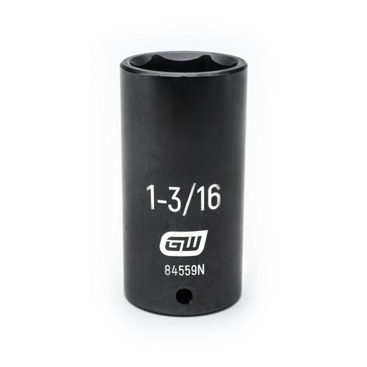 GearWrench 1/2"Drive 1-3/16" Deep Impact Socket - GWR-84559N | GarageAndFab.com