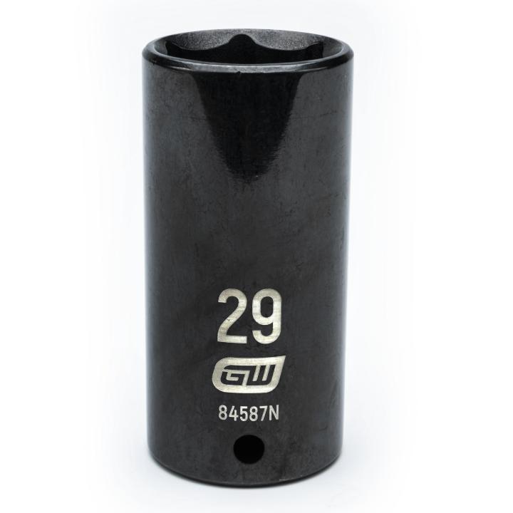 GearWrench 1/2"Drive 29MM Deep Impact Socket - GWR-84587N | GarageAndFab.com