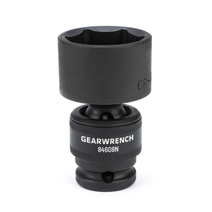 GearWrench 1/2DR 6PT Univ Socket 1-1/4 - GWR-84608N | GarageAndFab.com