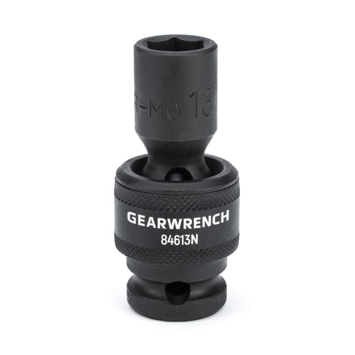 GearWrench 1/2DR 6PT Univ Impact Socket 13MM - GWR-84613N | GarageAndFab.com