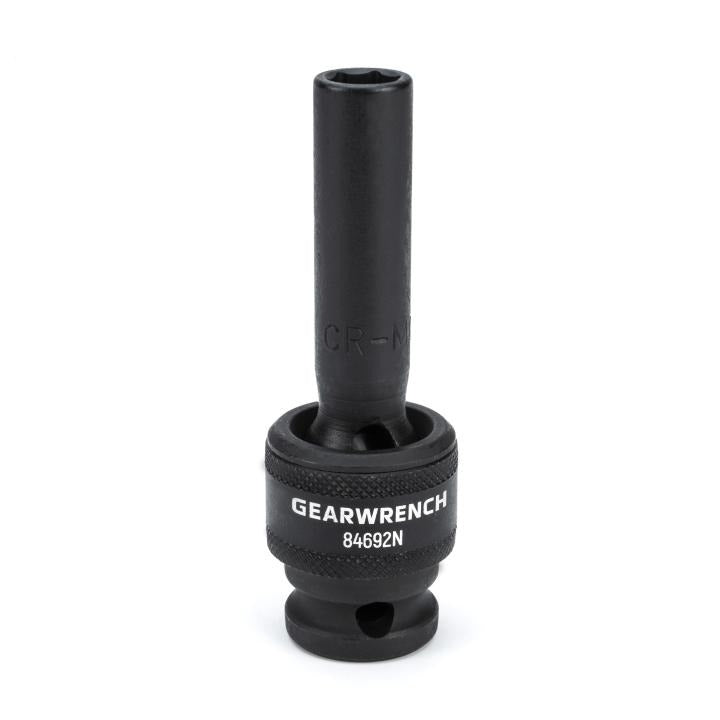 GearWrench 1/2DR 6PT Deep Univ Socket 3/8 - GWR-84692N | GarageAndFab.com