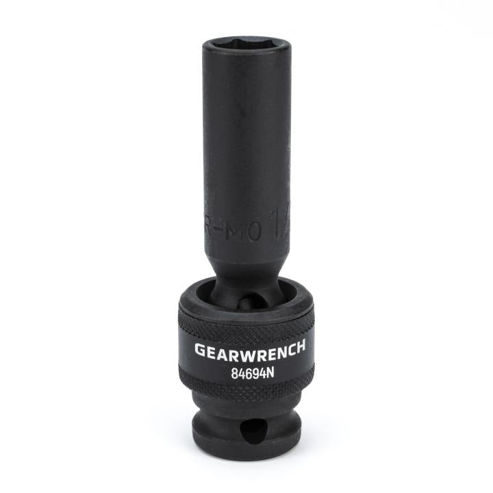 GearWrench 1/2DR 6PT Deep Univ Socket 1/2 - GWR-84694N | GarageAndFab.com