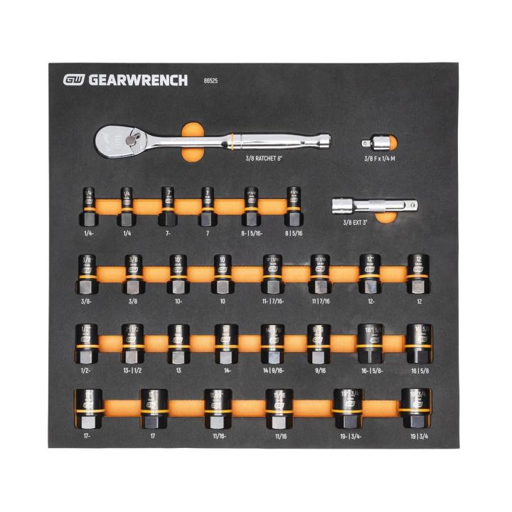 GearWrench Modset 31Pc  Bolt Biter, 3/8 DR Ratchet - GWR-86525 | GarageAndFab.com