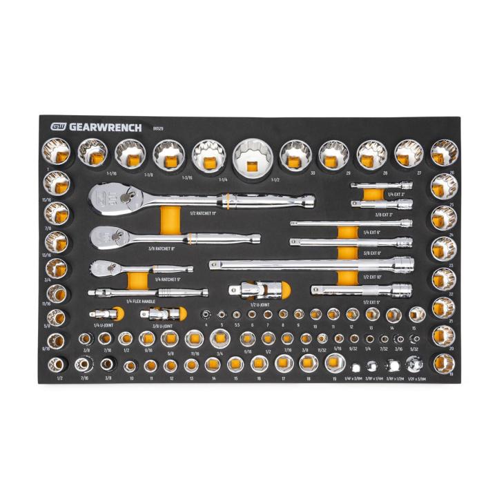 GearWrench Modset 90T 1/4 3/8 1/2 Mts Set, 83Pc - GWR-86529 | GarageAndFab.com