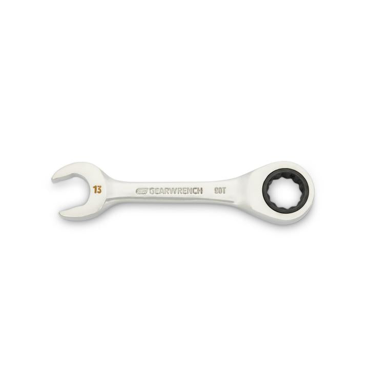 GearWrench 13MM 90T 12PT Compact Stubby Combinationo Rw - GWR-86843 | GarageAndFab.com