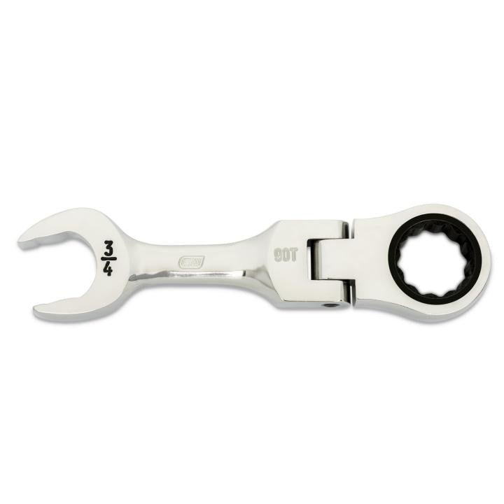 GearWrench 3/4" 90T 12PT Compact Stubby Flex Rw - GWR-86877 | GarageAndFab.com