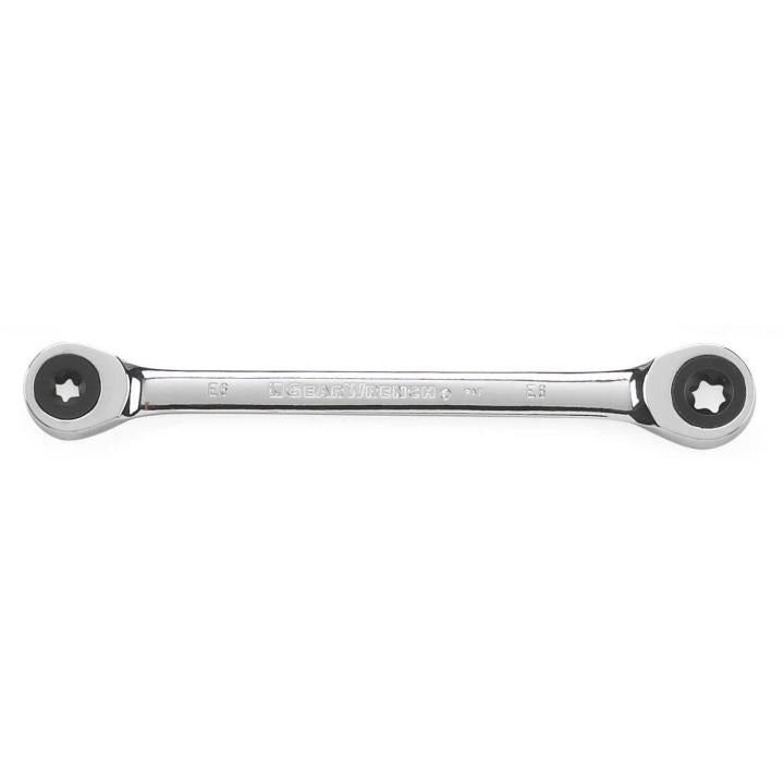 GearWrench Wrench Rat Double Bx E6Xe8 - GWR-9220D | GarageAndFab.com