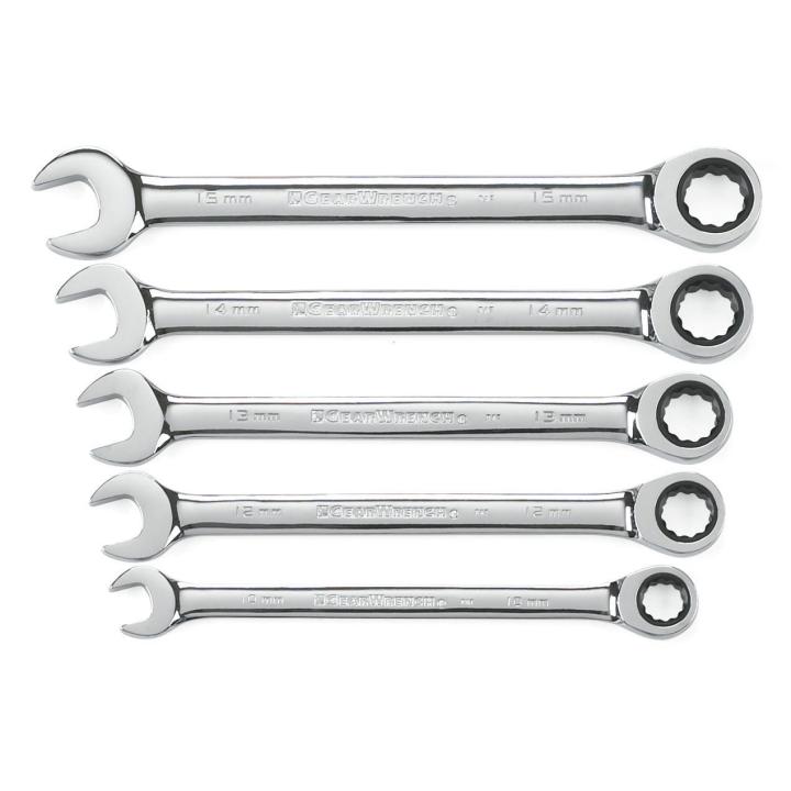 GearWrench Set Wrench Met 5Pc - GWR-93004D | GarageAndFab.com