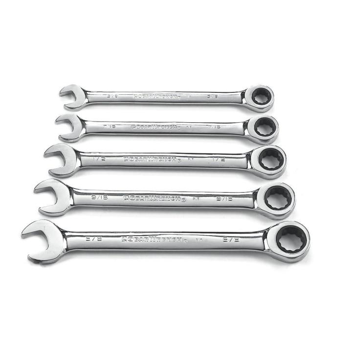 GearWrench Set Wrench Combination 5Pc - GWR-93005 | GarageAndFab.com