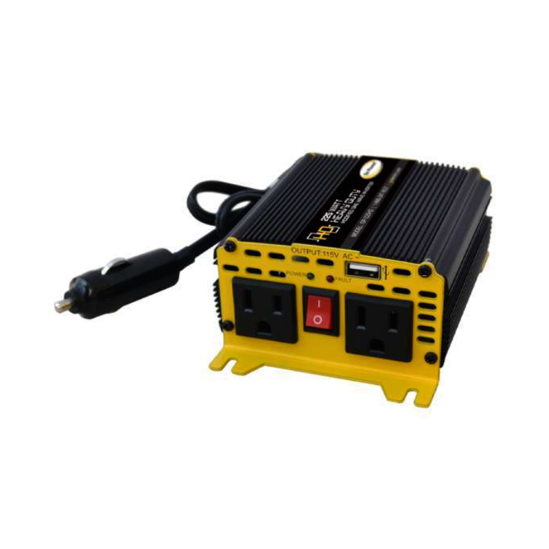 Go Power GP-225HD 225W Heavy Duty Modified Sine Wave Inverter | GarageAndFab.com | Munro Industries