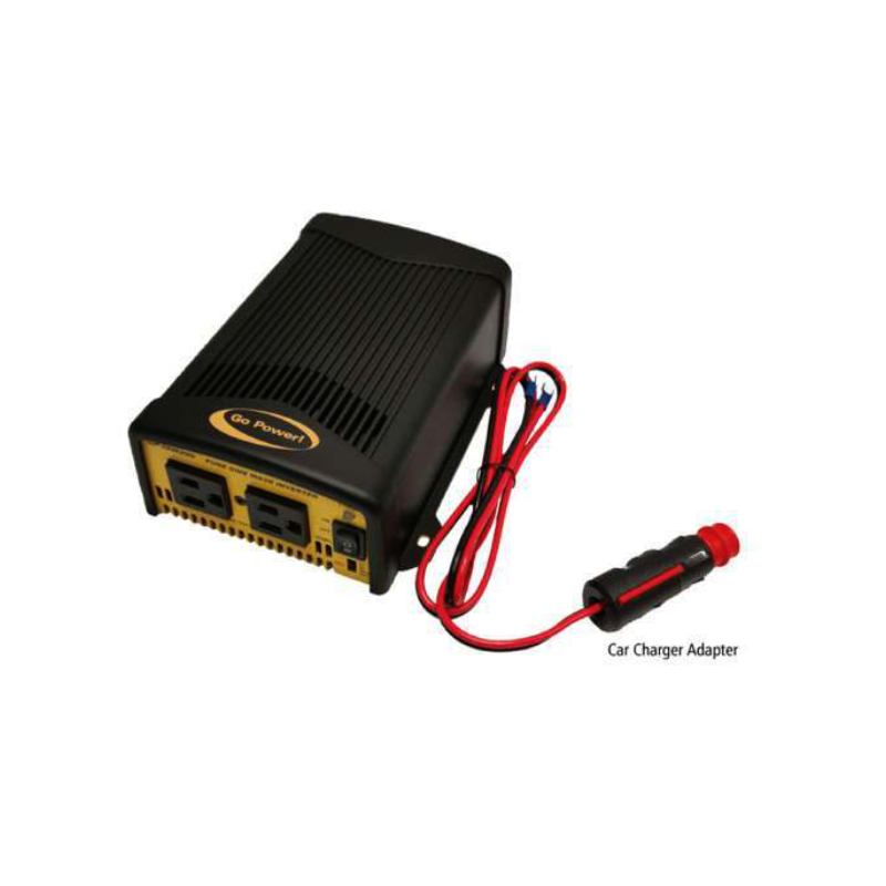 Go Power GP-ISW200 200W Industrial Pure Sine Wave Inverter | GarageAndFab.com | Munro Industries