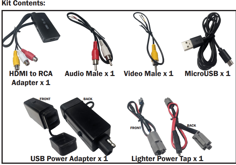 Z Automotive HDMI AV Kit | GarageAndFab.com