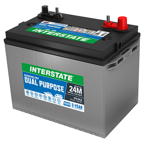 Interstate Battery 24M-AGM-A | GarageAndFab.com 