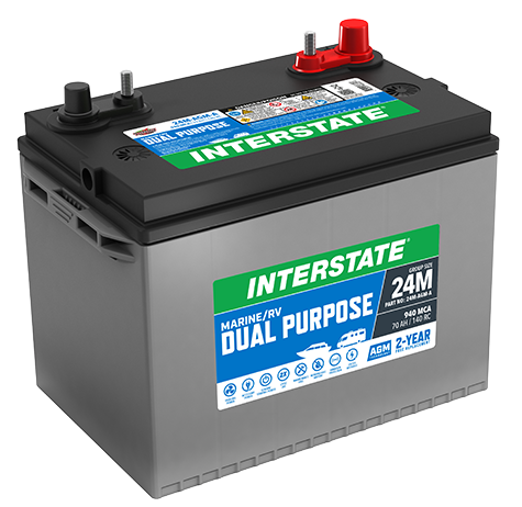 Interstate Battery 24M-AGM-A | GarageAndFab.com 