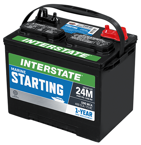 Interstate Battery 24M-RD | GarageAndFab.com 